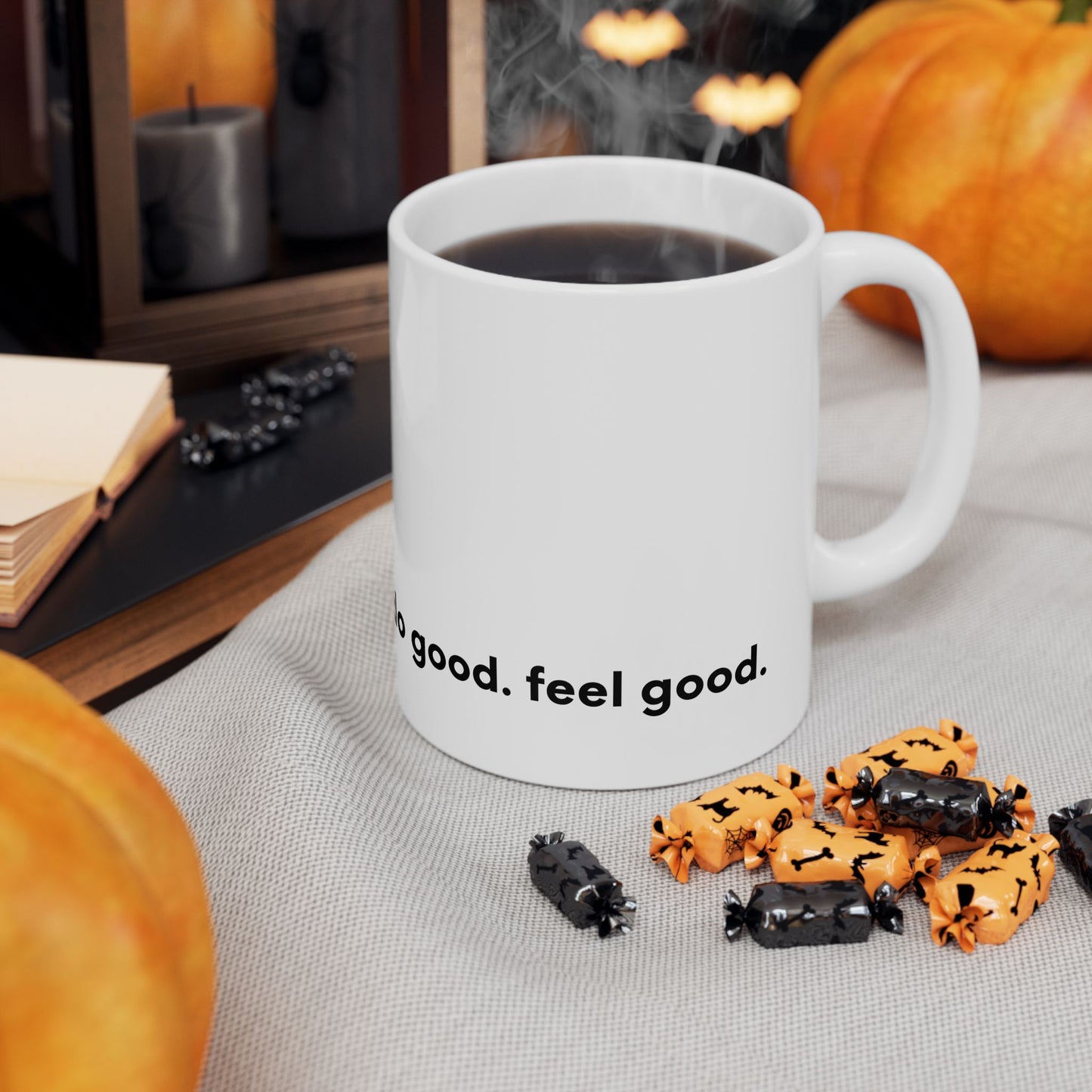 Ceramic Mug - do good. feel good.