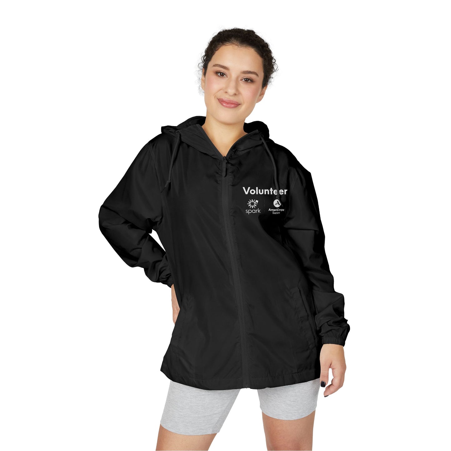 Volunteer Windbreaker Jacket - AmeriCorps Seniors