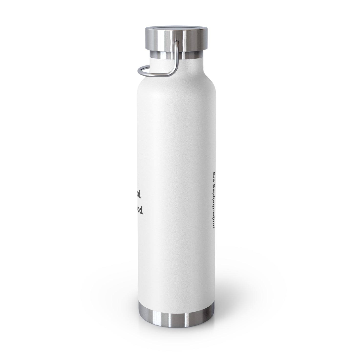 do good. feel good. Copper Vacuum Insulated Bottle, 22oz