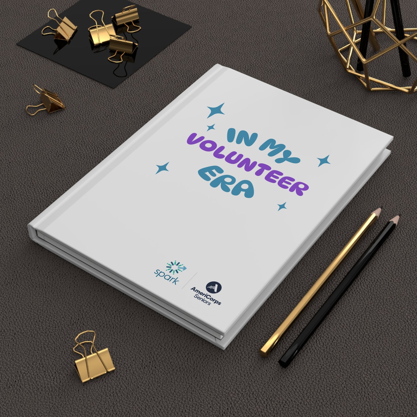 Hardcover Journal - In My Volunteer Era: AmeriCorps Seniors