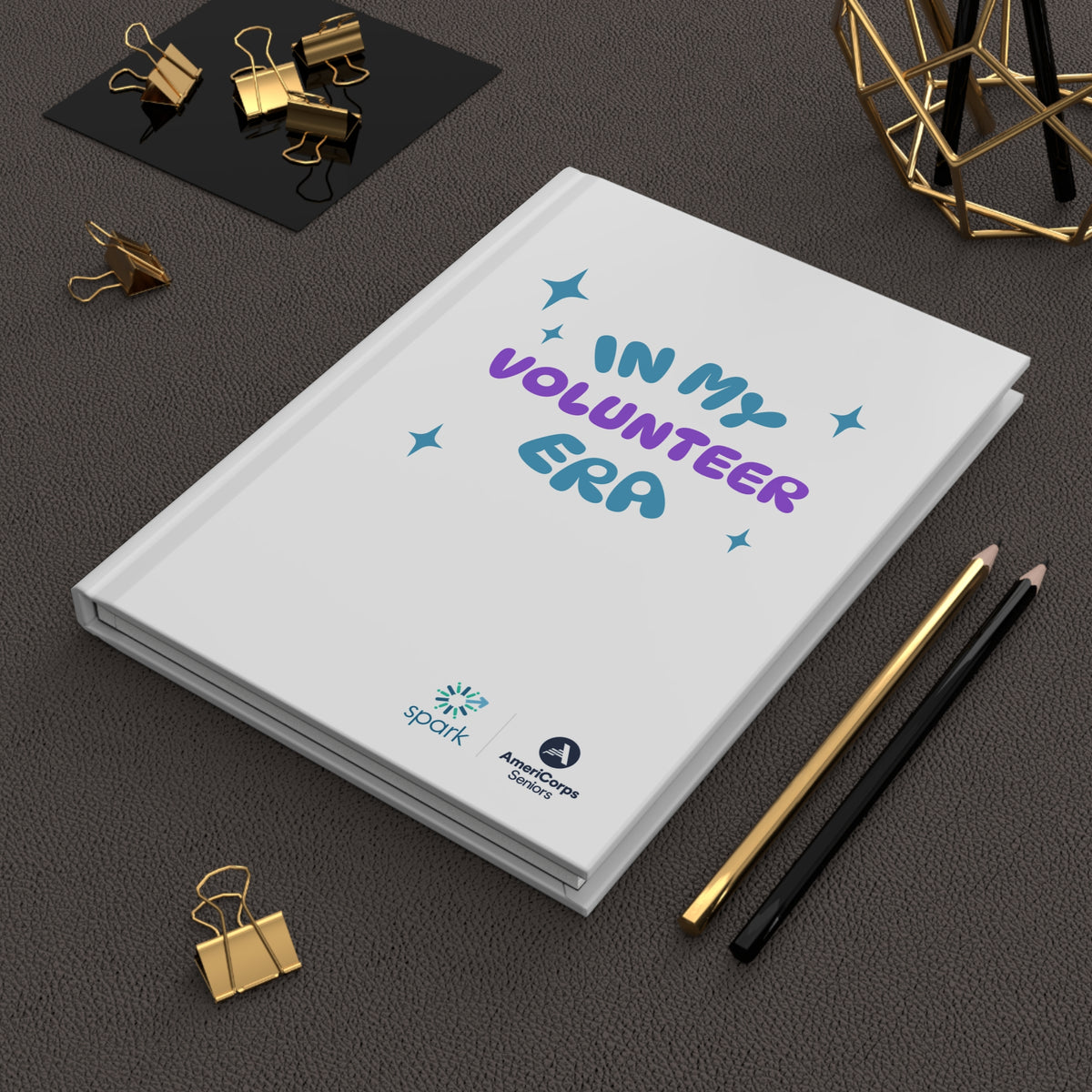 Hardcover Journal - In My Volunteer Era: AmeriCorps Seniors