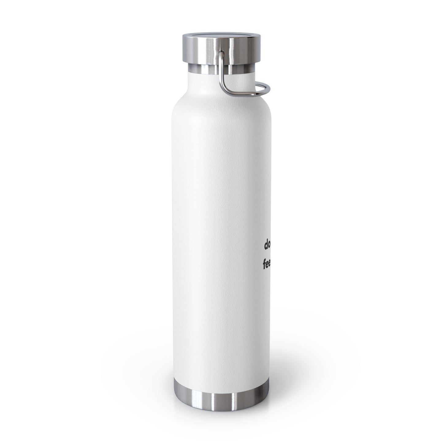 do good. feel good. Copper Vacuum Insulated Bottle, 22oz
