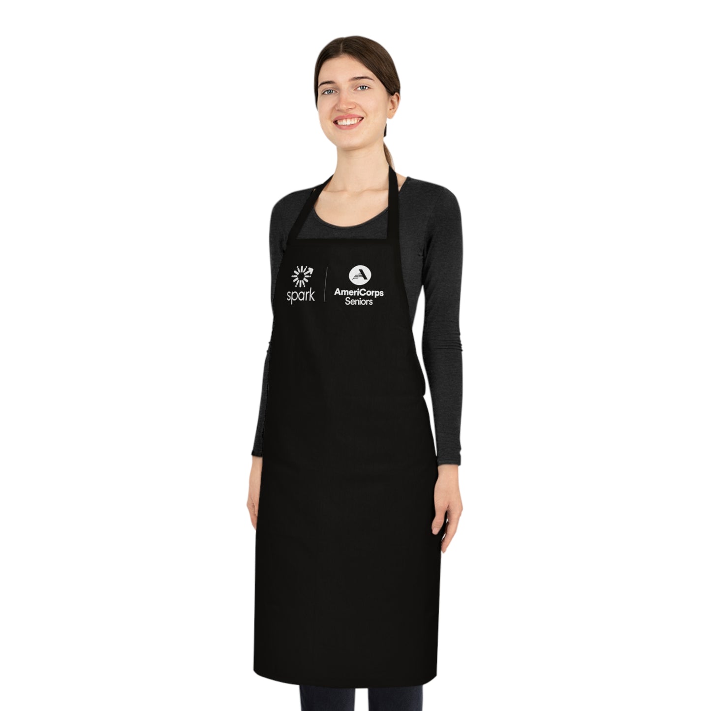 Cotton Apron - Spark + AmeriCorps Seniors