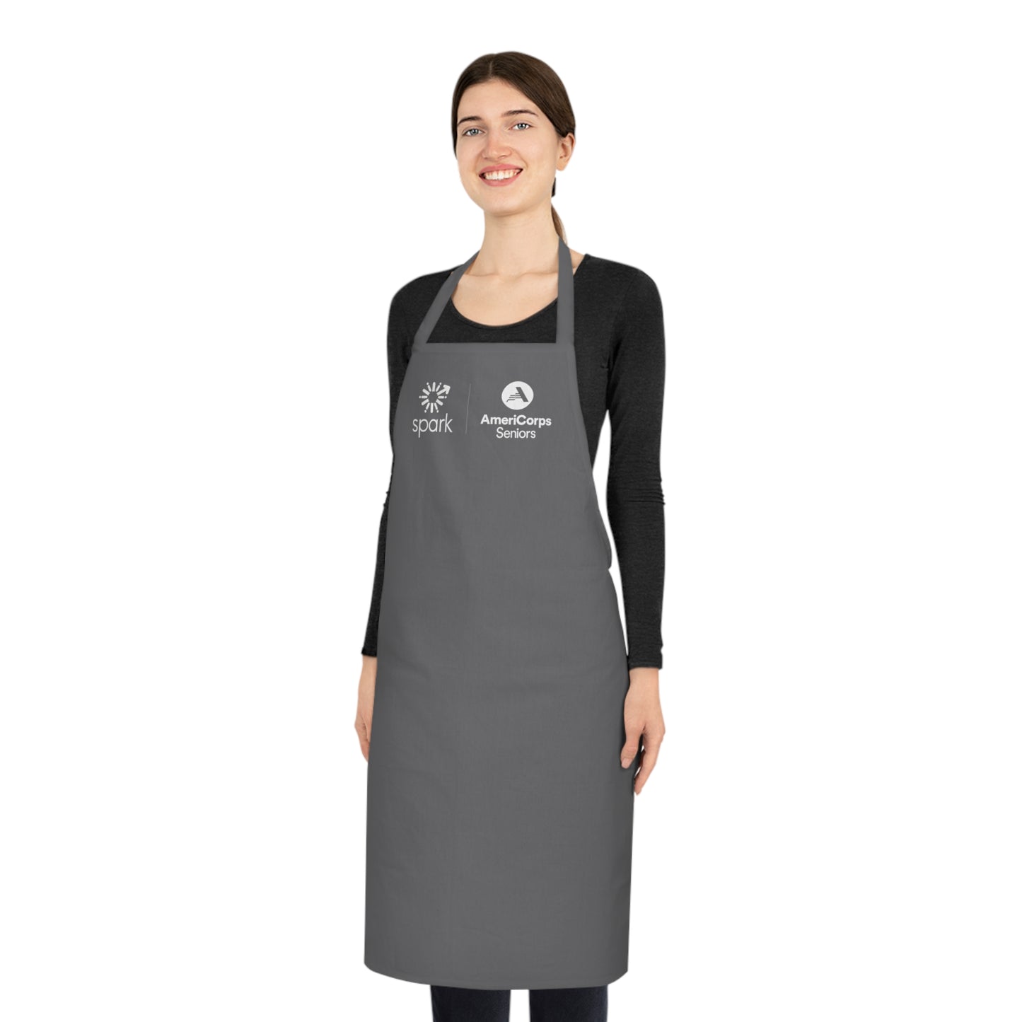Cotton Apron - Spark + AmeriCorps Seniors