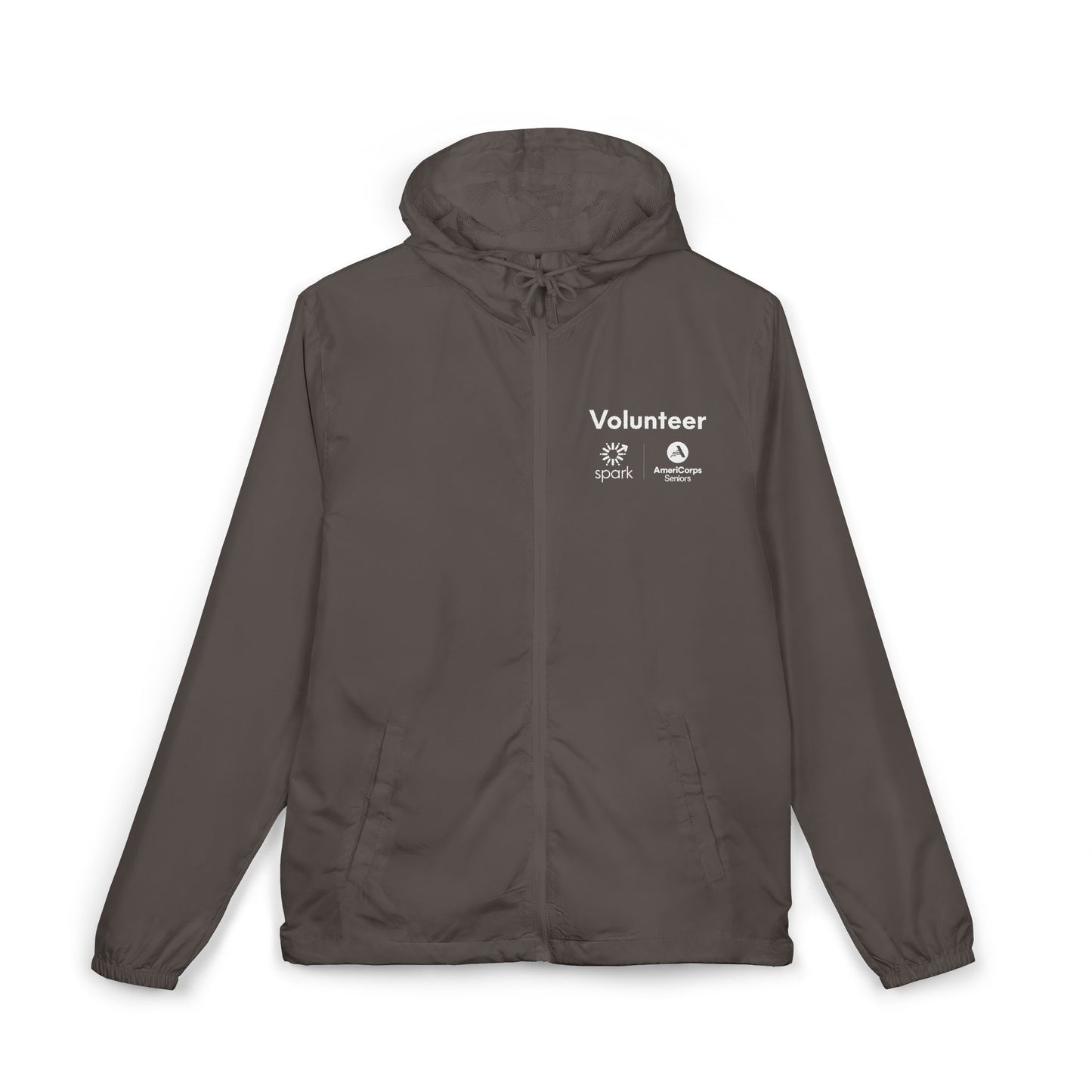 Volunteer Windbreaker Jacket - AmeriCorps Seniors + Spark