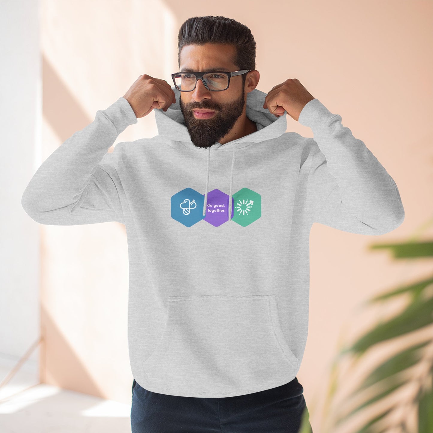 Fleece Hoodie - do good. together.