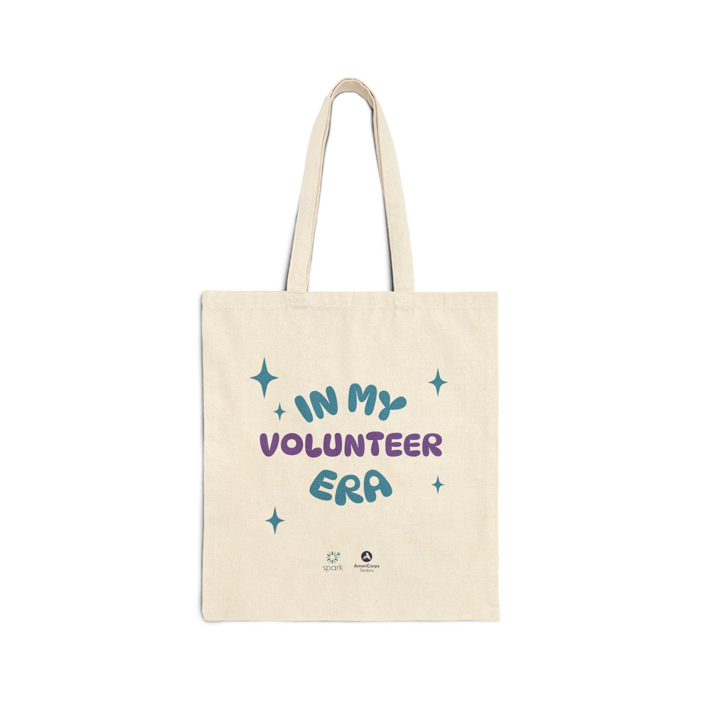 Tote Bag — "In My Volunteer Era" Canvas Tote (Eco-Friendly Volunteer Gift)