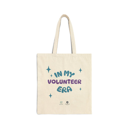 Tote Bag — "In My Volunteer Era" Canvas Tote (Eco-Friendly Volunteer Gift)
