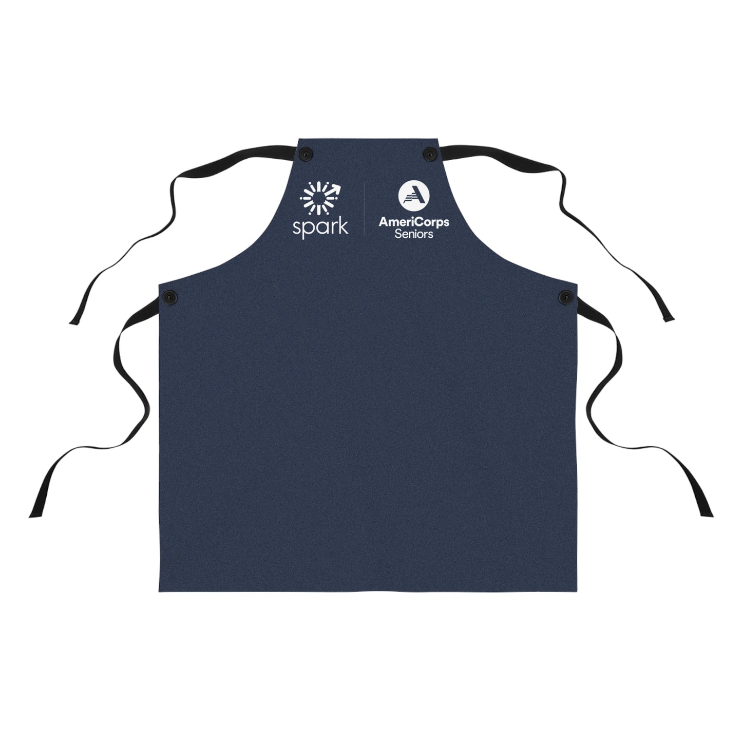 Navy Blue AmeriCorps Seniors + Spark Apron