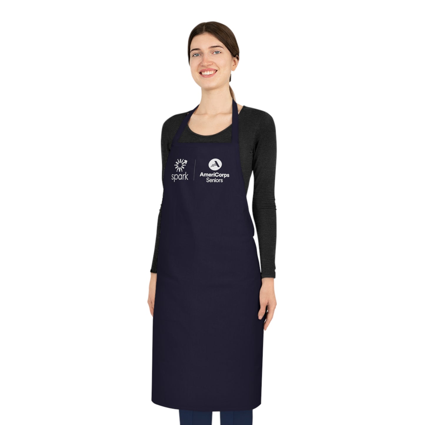 Cotton Apron - Spark + AmeriCorps Seniors
