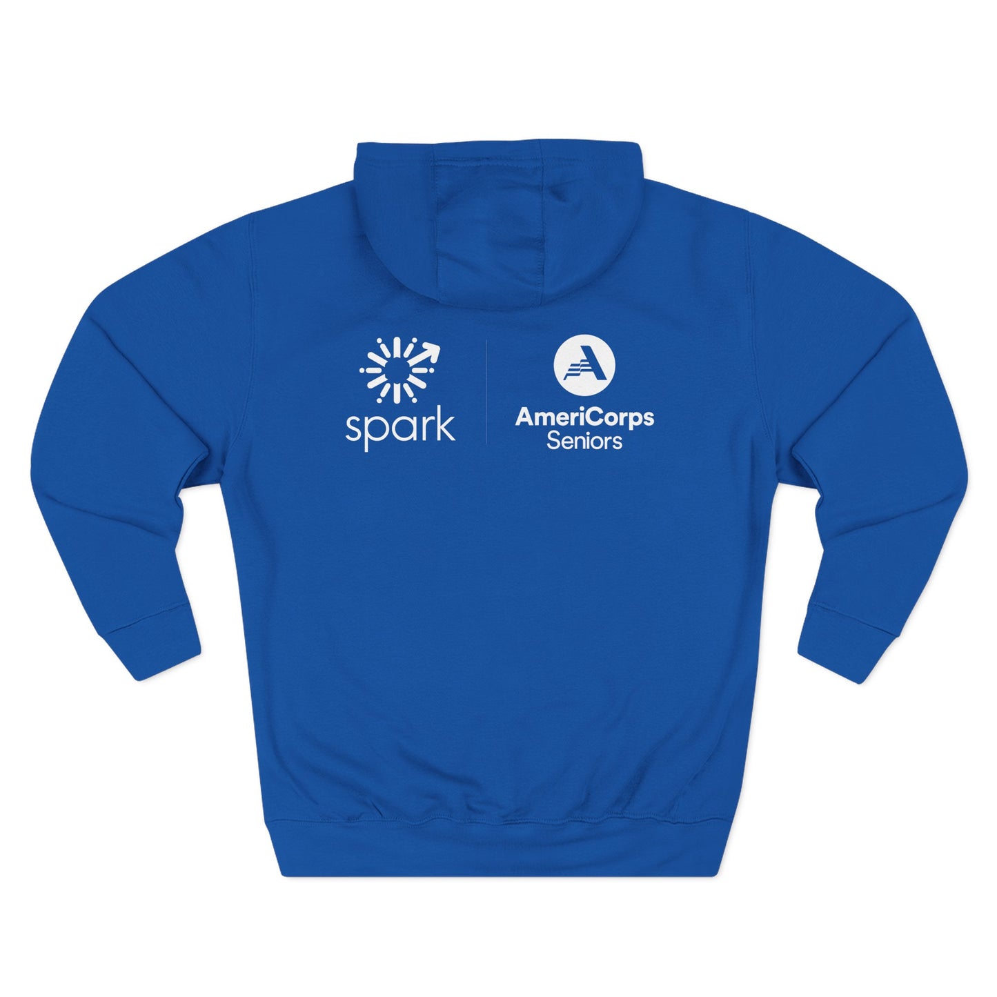 Fleece Hoodie - Spark + AmeriCorps Seniors