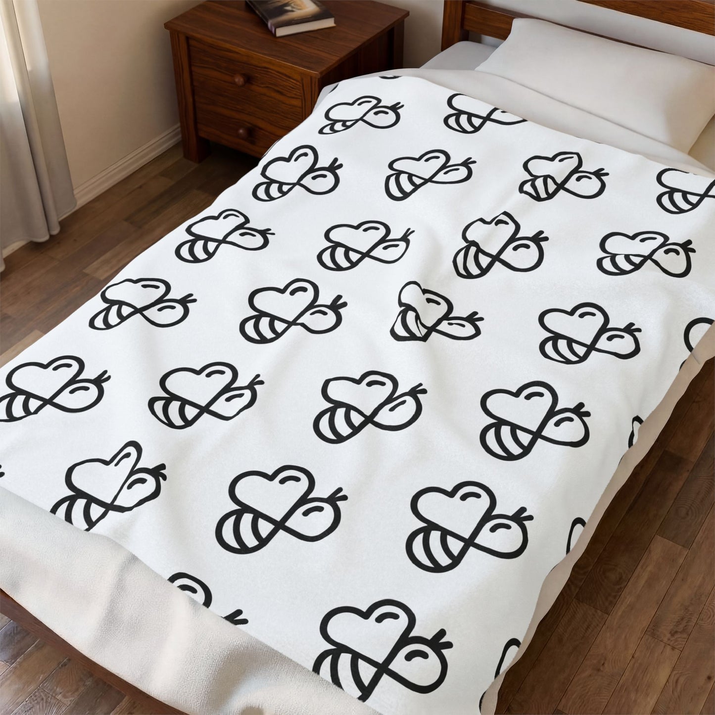 Plush Blanket - bee
