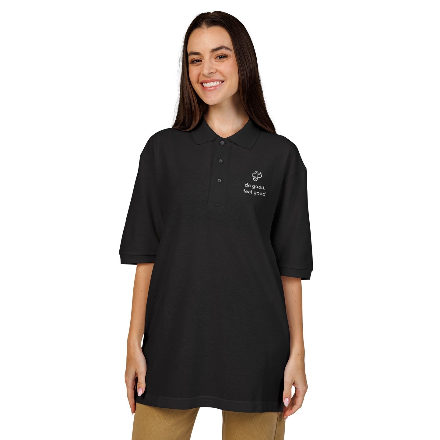 Do good feel good Polo Shirt