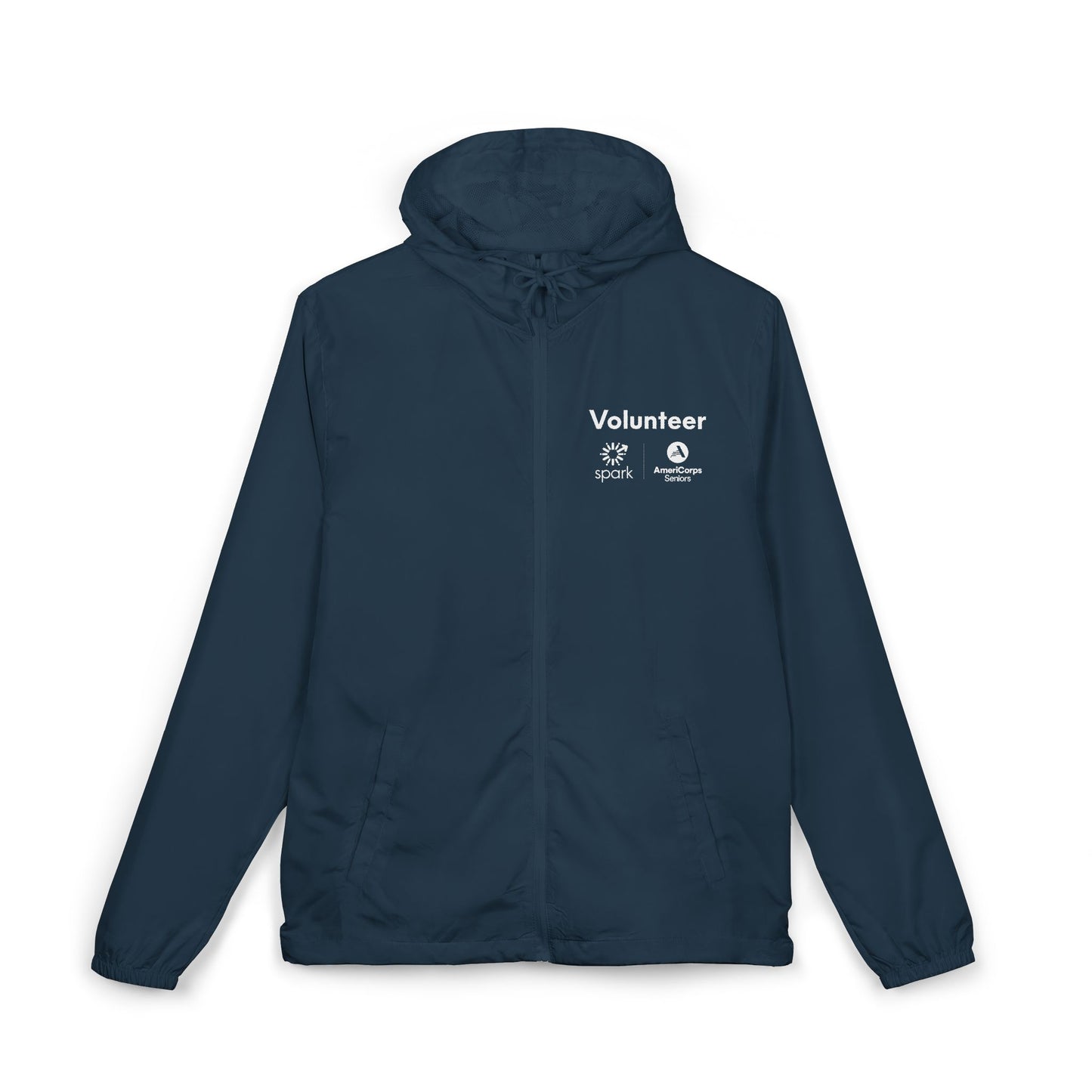 Volunteer Windbreaker Jacket - AmeriCorps Seniors + Spark
