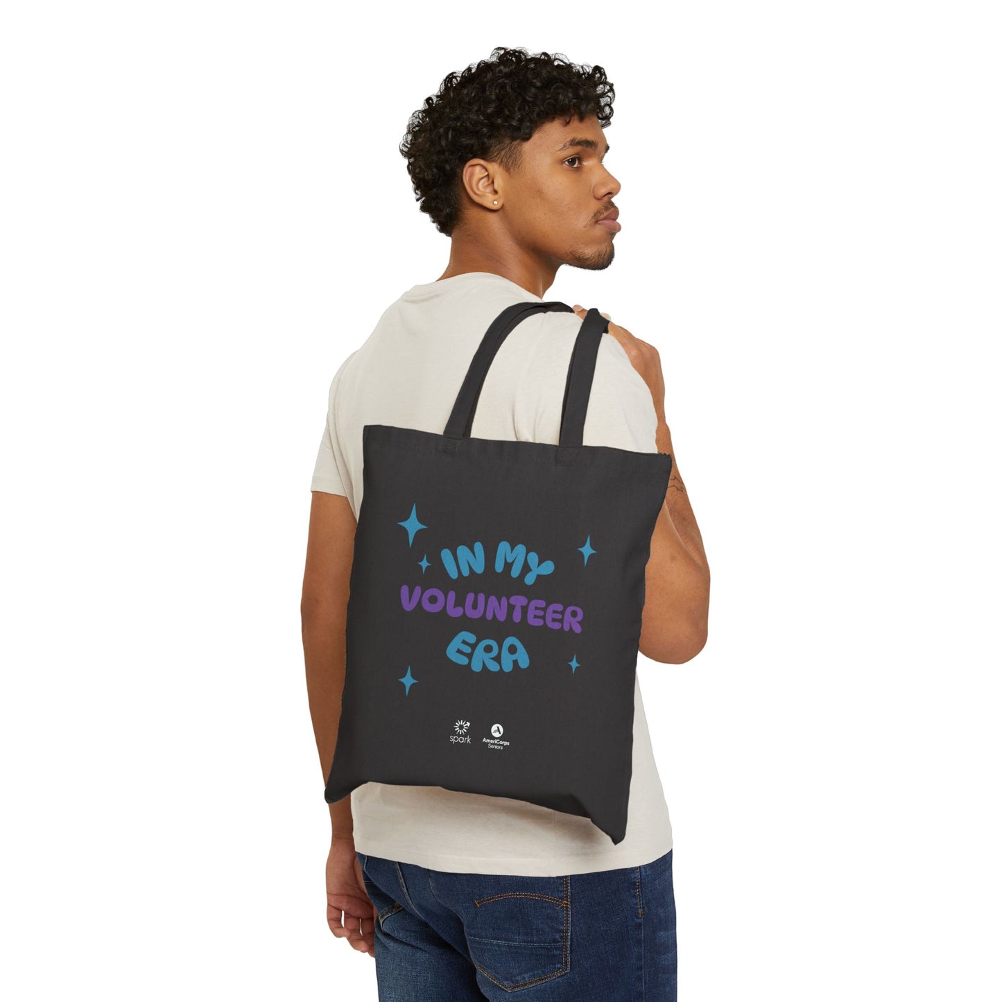 Tote Bag — "In My Volunteer Era" Canvas Tote (Eco-Friendly Volunteer Gift)