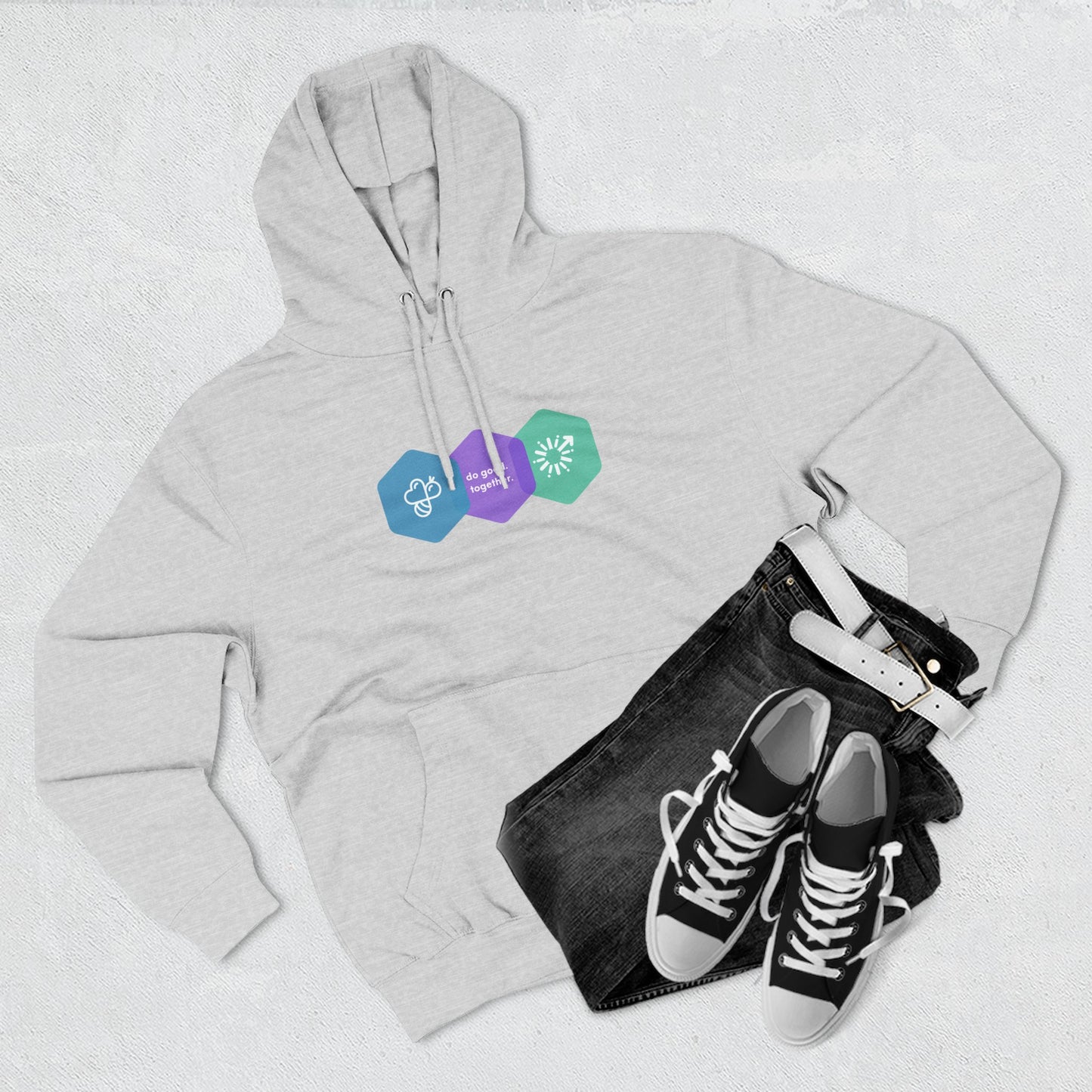 Fleece Hoodie - do good. together.