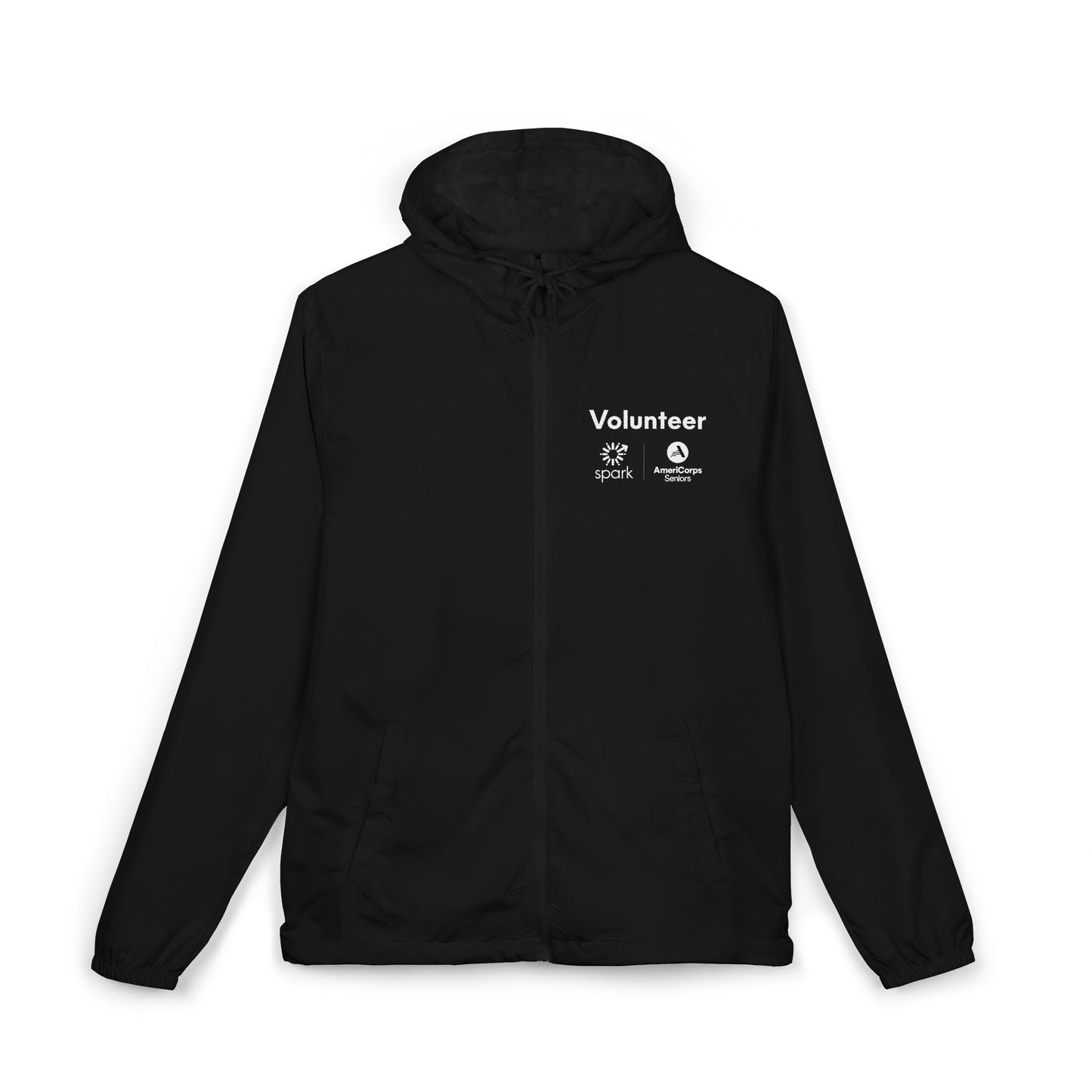 Volunteer Windbreaker Jacket - AmeriCorps Seniors + Spark